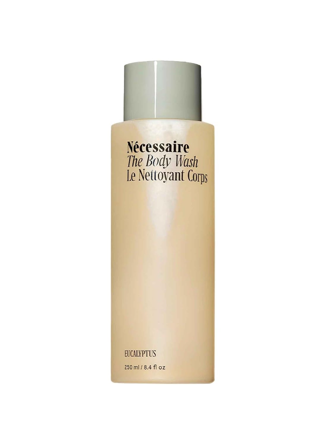 Nécessaire The Body Wash Eucalyptus - Natural Body Wash for Women & Men, Replenishing Shower Gel with Niacinamide, Vitamin C/E + Omega 6/9. Oil-In-Gel Cleanse, 8.4 fl oz.