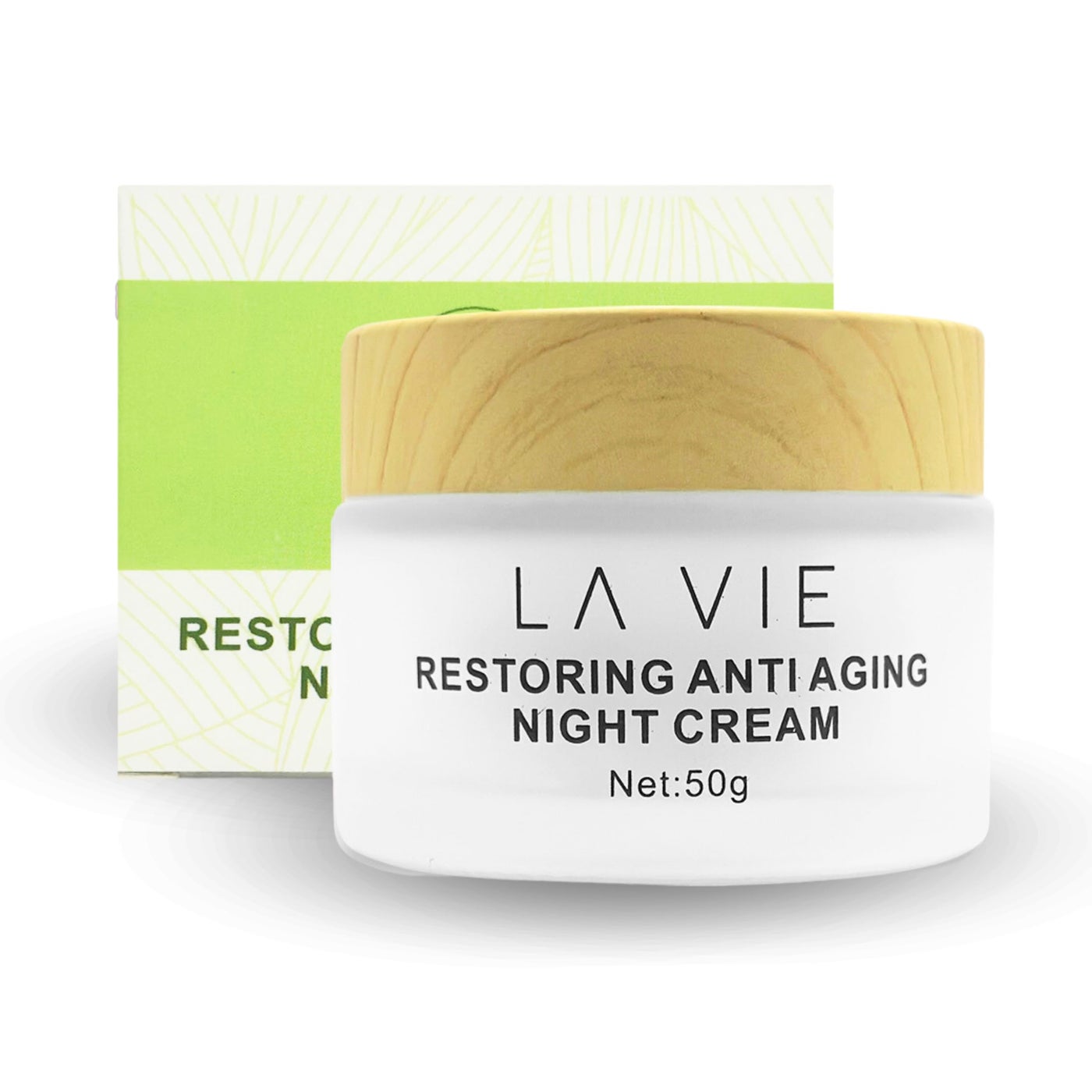 La Vie Anti-Aging Night Cream â€“ Night Cream for Women Anti-Aging with Niacinamides, Hyaluronic Acid - Retinol Moisturizer Against Wrinkles â€“ 1.7Fl Oz
