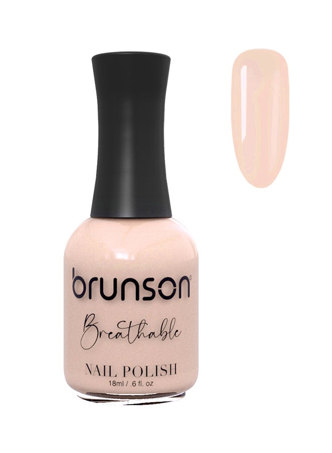 Breathable Nail Polish Halal nail polish Wudu friendly Quick-Dry Vegan long lasting but easy peel off   18ml BH012