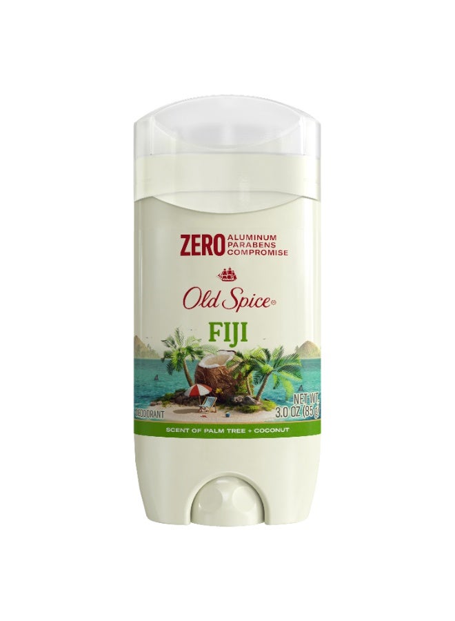Aluminum Free Deodorant for Men Fiji With Palm Tree Scent Inspired By Nature 85 g