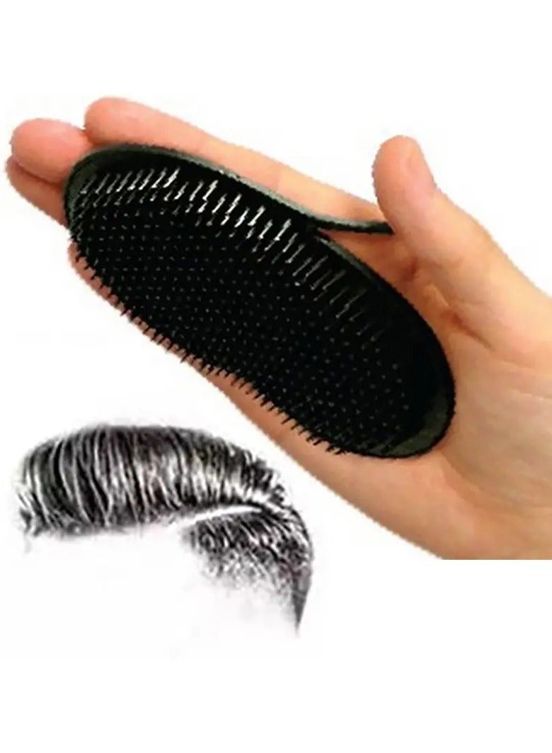 Pocket Hair Brush Small Light Palm Grip Comb Massage Brush Comb For Man Portable For Home Travel 1PC