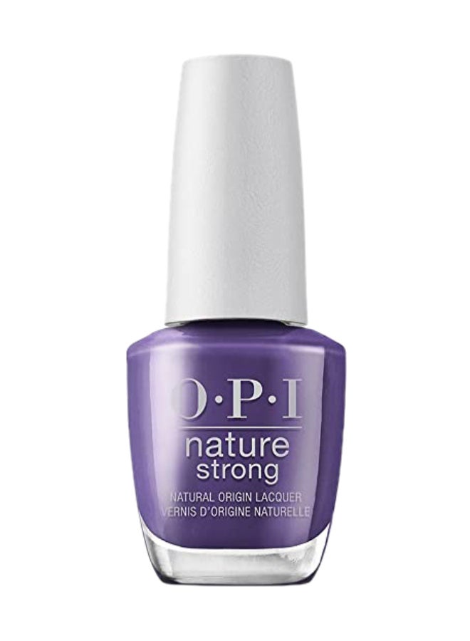 Nature Strong Nail Lacquer - A Great Fig World, Purple, 15Ml