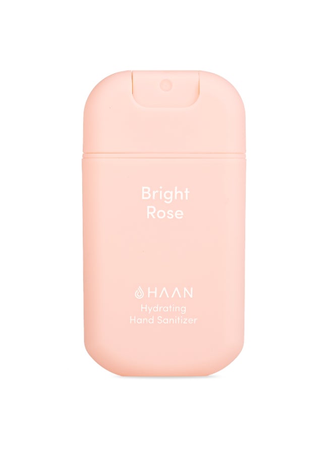 Bright Rose Scented Hand Sanitizer - Kills 99.9% of Germs, Non-Drying Formula with a Delicate Rose Fragrance (30 ml)