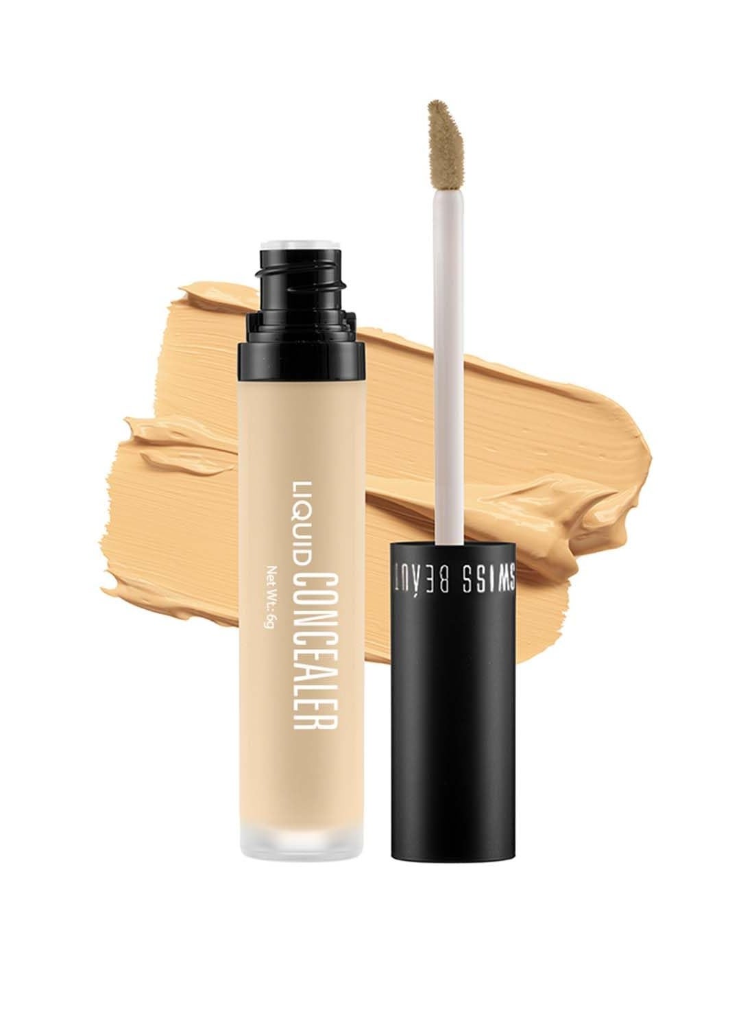 Swiss Beauty Liquid Light Weight Concealer With Full Coverage Yellow 6G