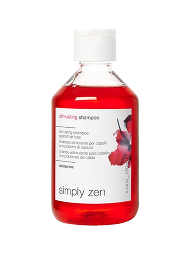 Simply Zen Stimulating Shampoo 250ml – Scalp Activation for Thinning Hair, Capsicum & Gingko, Energizing Wash for Hair Loss Relief 250ml
