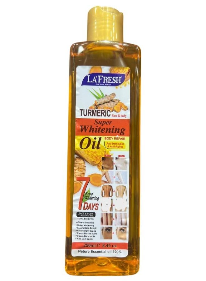 Turmeric Super Whitening Oil 250 ml