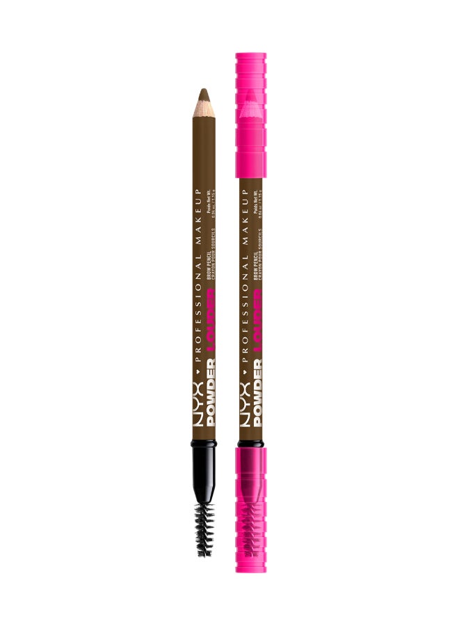 Powder Louder, Brow Pencil, 12Hr Wear, Buildable Micro-Fibers, Soft Brown - image 2