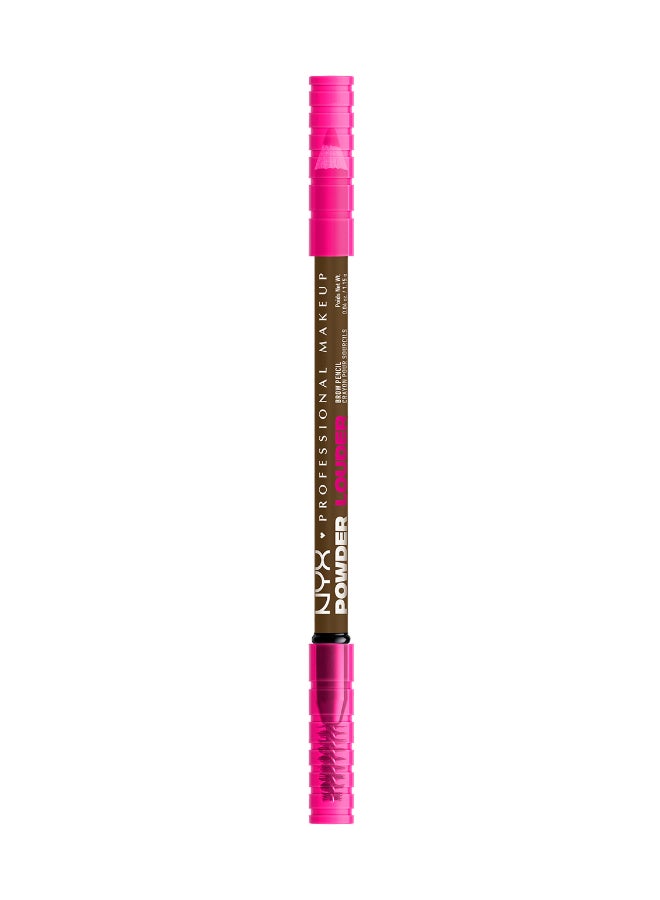 Powder Louder, Brow Pencil, 12Hr Wear, Buildable Micro-Fibers, Soft Brown - image 4