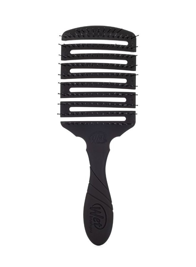 Carbon Hair Brush Paddle Flex Dry, Moisture, Heat Resistant, Blow drying, Rubberized EasyGrip