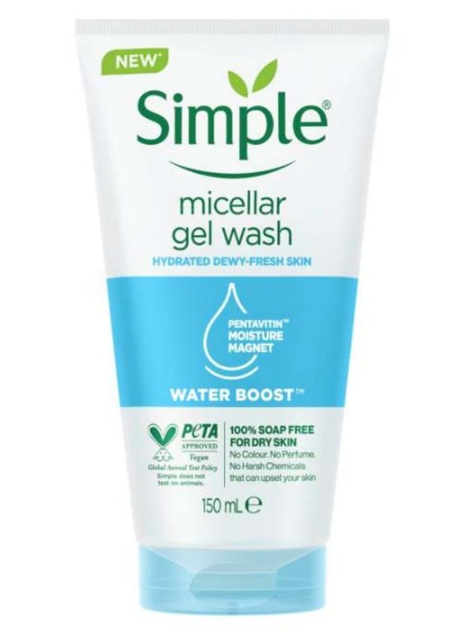 Water Boost Micellar Facial Gel Wash 150ml