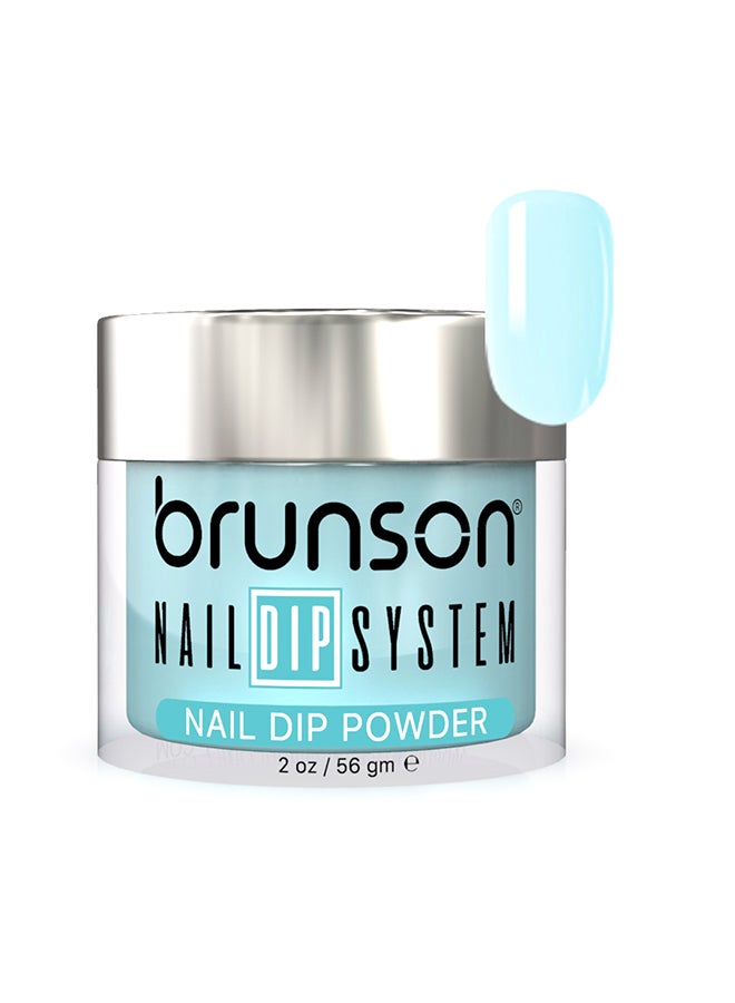 Nail Dip Powder Dip And Buff System Color 56gm, French Nail Art Starter Manicure Salon DIY At Home Odor Free And Long Lasting No Needed Nail Lamp Curing BDK078