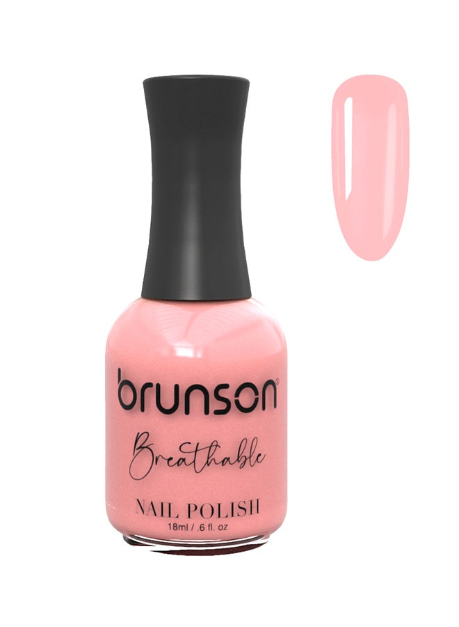 Breathable Nail Polish Halal nail polish Wudu friendly Quick-Dry Vegan long lasting but easy peel off   18ml BH435
