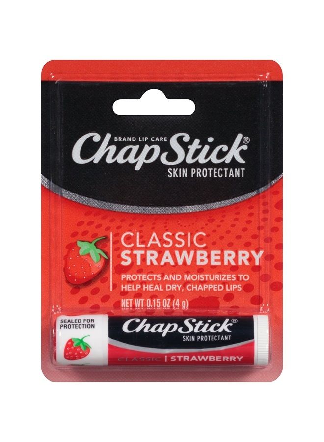 Classic Skin Protectant (Strawberry, 0.15 Ounce Stick ,24 Count (Pack of 1)