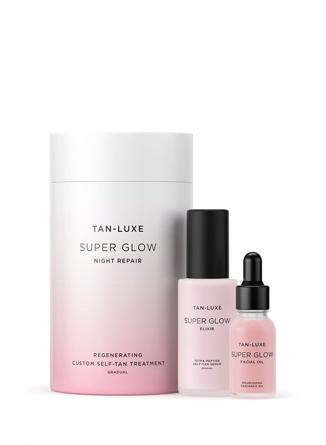 Super Glow Night Repair - Regenerating Custom Gradual Self-Tan Treatment, 150ml - Cruelty & Toxin Free