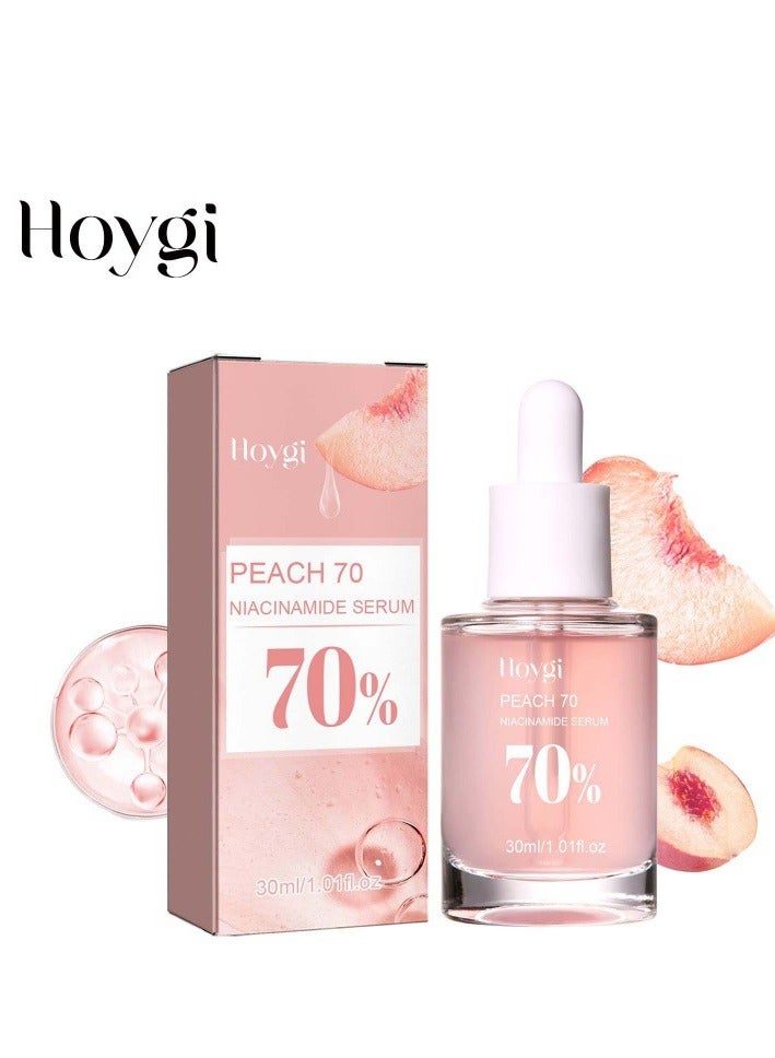 Hoygi Niacinamide Essence Firming Moisturizing Pores Diminishing Acne Marks Fine Lines Spots Rejuvenating Skin Hydrating Whitening Skin 30ML