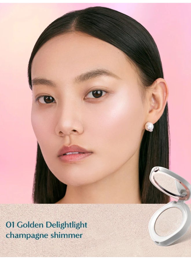 Gentle Waves Aqua Glow Highlighter | 01 Golden Delight | 4 grams - image 4