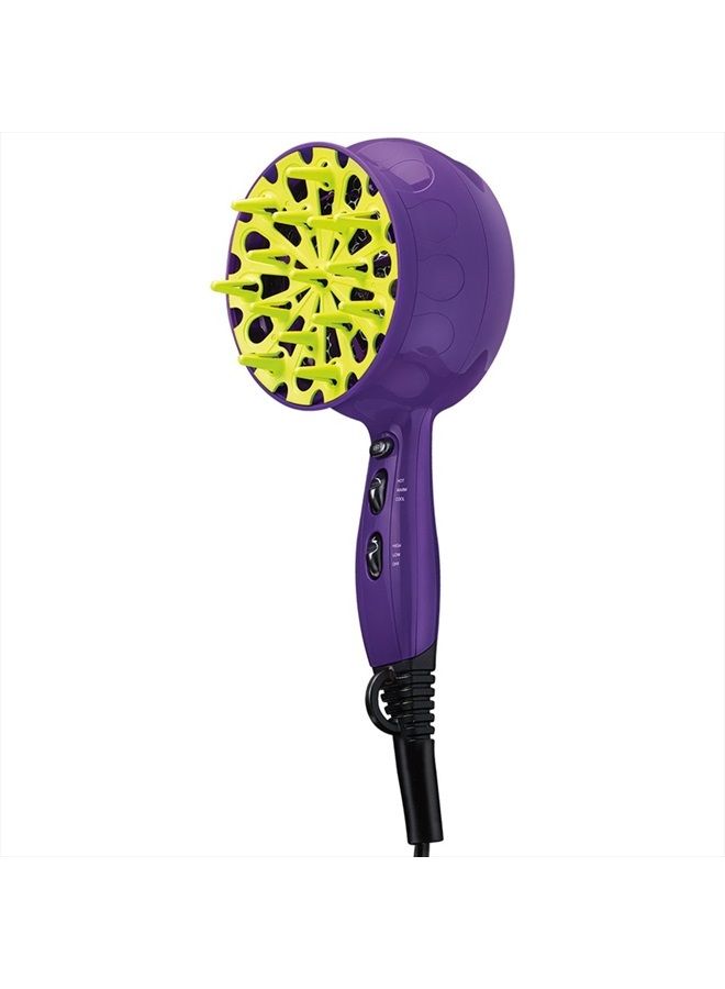 Curls-in-Check 1875W Hair Diffuser Dryer | Great for Curly Hair