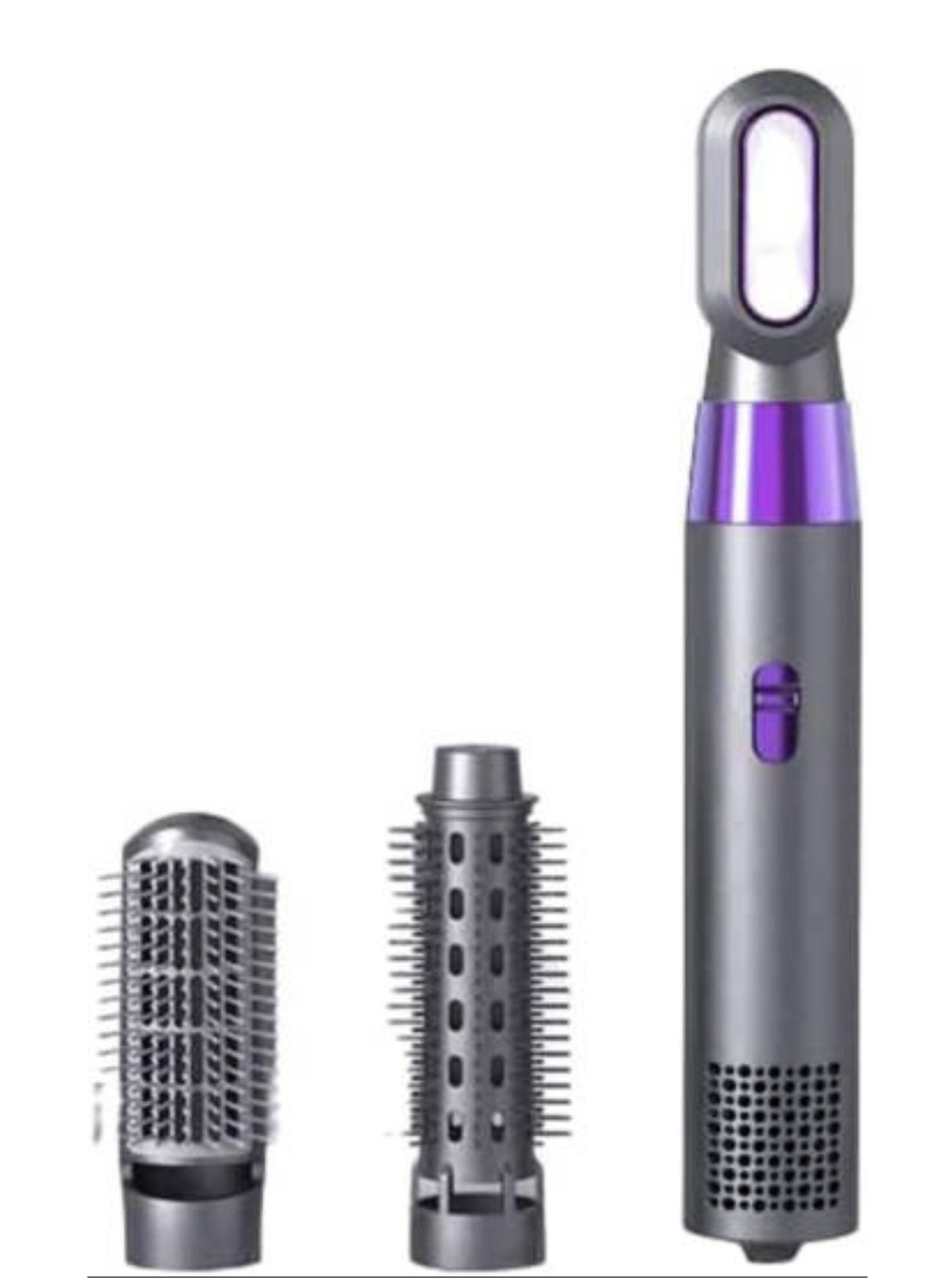 3 in 1 Hair Blower Dryer With Brush Comb Straightener Original Set Blower Brush Hair Dryer Comb Straightener, Strong Hot and Cold Air.