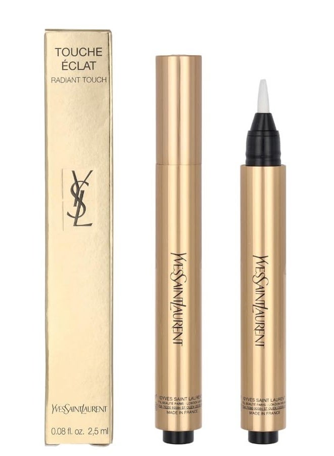 Yves Saint Radiant Touch/Touche Eclat #2 Luminous Ivory (Beige), 0.1 Ounce