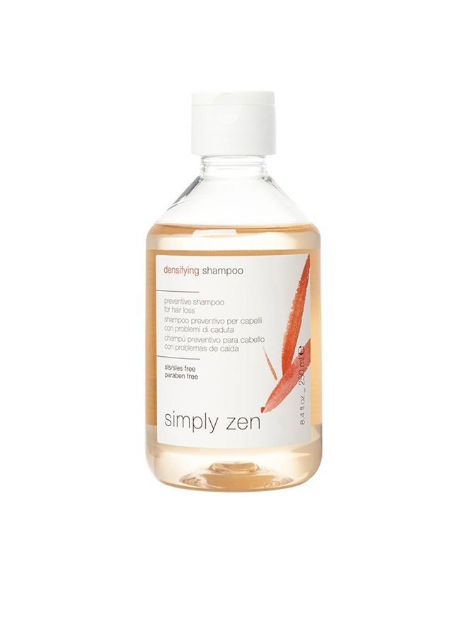 Simply Zen Densifying Shampoo 250ml – Volumizing Boost for Fine Hair, Rice Proteins & Botanical Extracts, Strengthening Wash for Flat Hair Relief 250ml