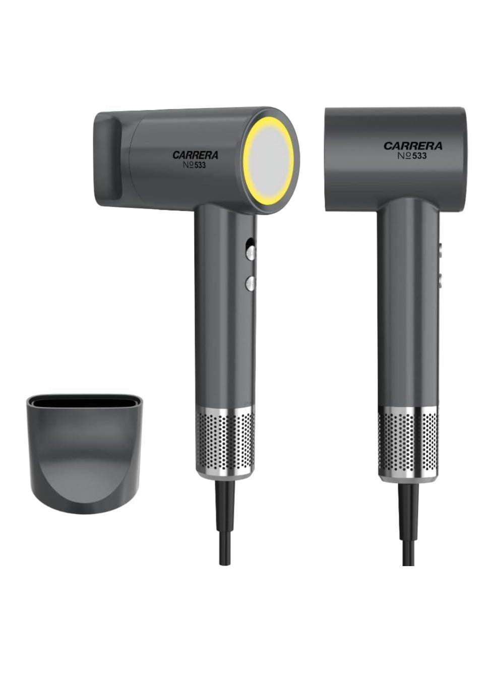 CRR533 Hair Dryer 1700W Brushless Motor, Power Boost High-Speed 110,000 RPM Motor, 3 Heat & 2 Speed Settings, Cool Shot,  LED Indicators, Lightweight & Low Noise, 2 Years Warranty