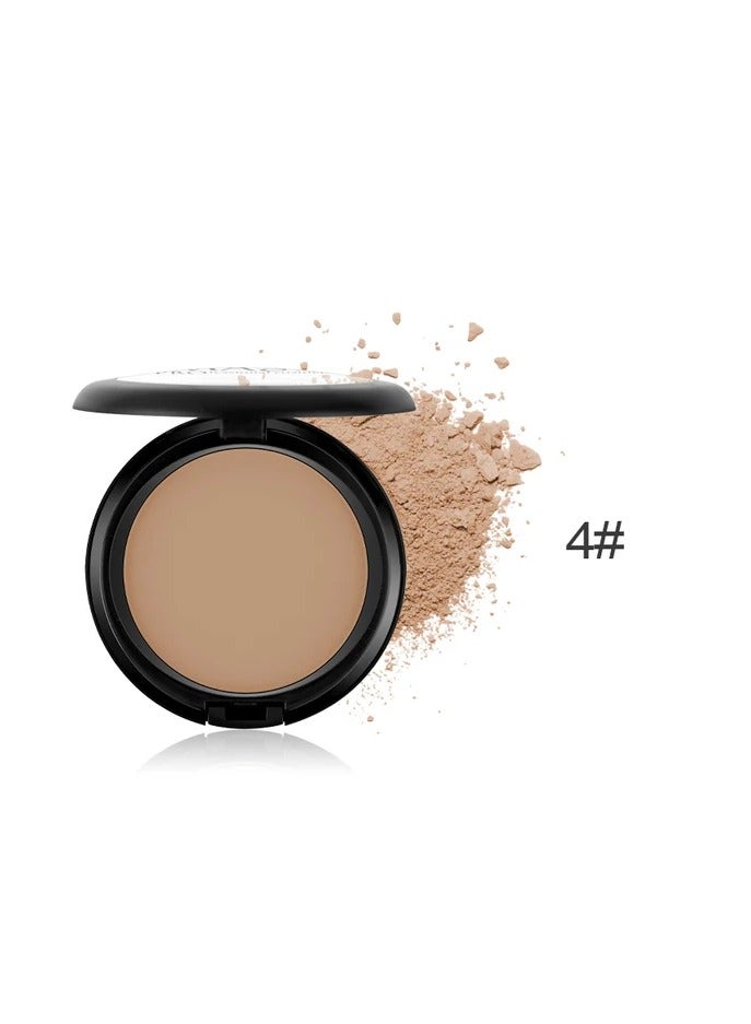 IMAGIC 4-Color Compact Powder | Lightweight, Buildable Coverage | Matte Finish for a Flawless Complexion (Bronze)