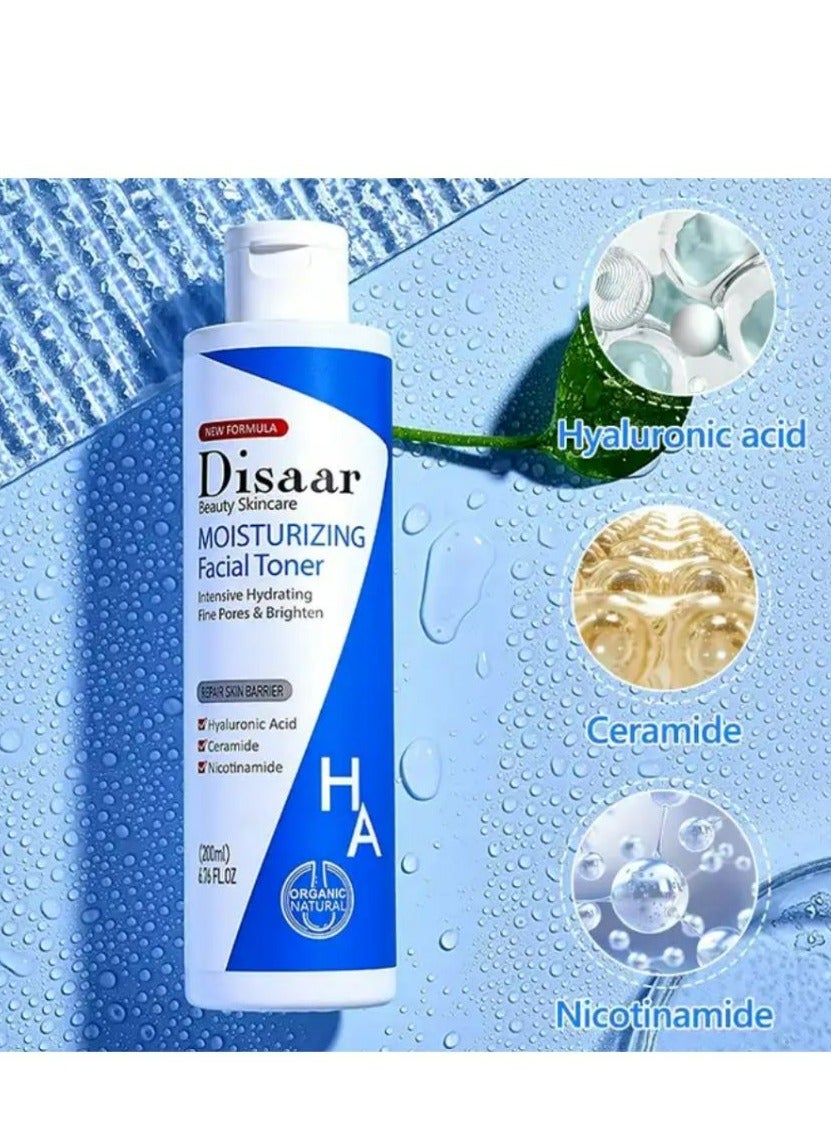 whitening hyaluronic acid facial toner skin care moisturizing face toner for all skin types 200 ml