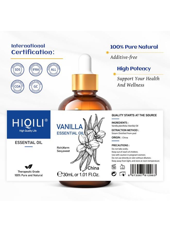 Vanilla Essential Oil 1 Fl Oz