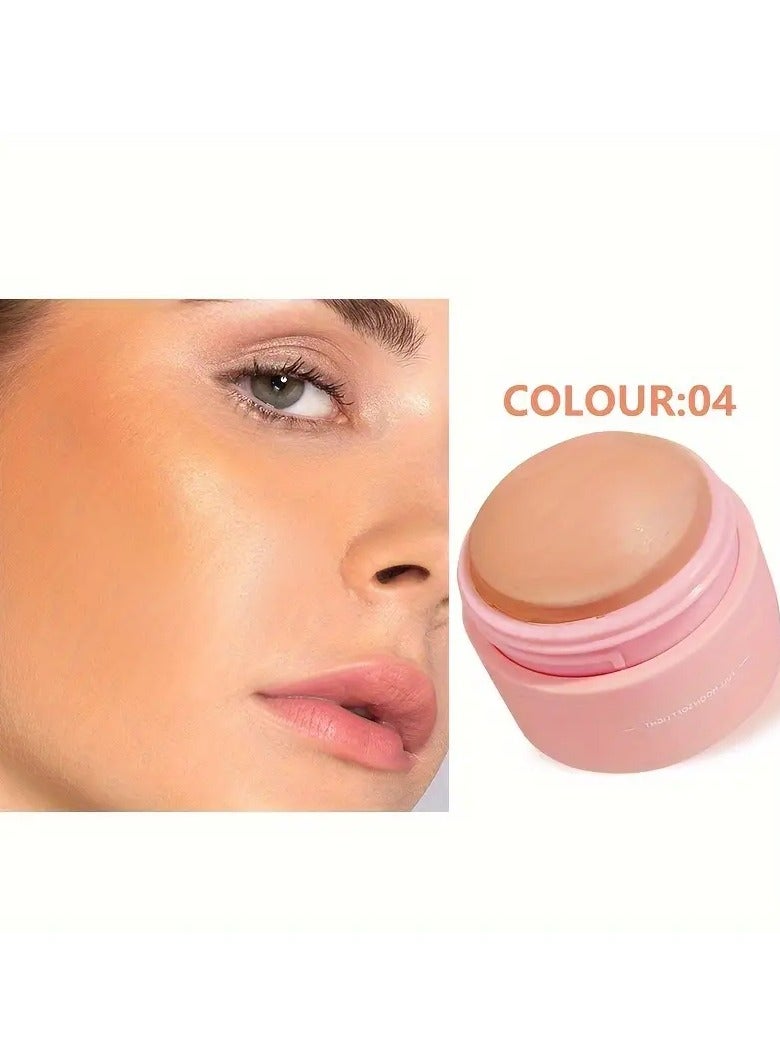 Blush Ball Peach Pinkish Blush Monochrome Matte Mist Instant Makeup For Any Crowd To Enhance The Complexion And Make The Skin Look Flawless