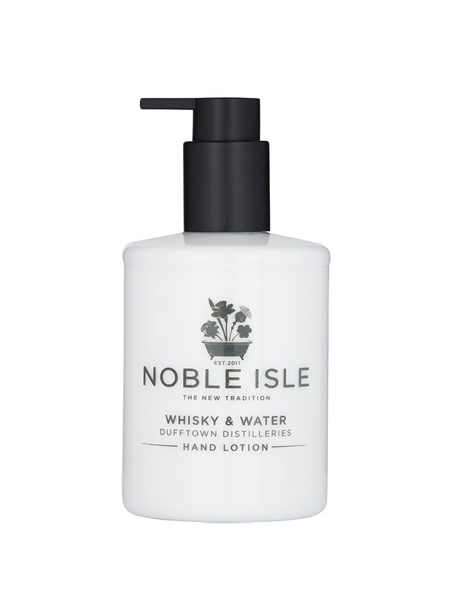 WHISKY & WATER HAND LOTION 250ML