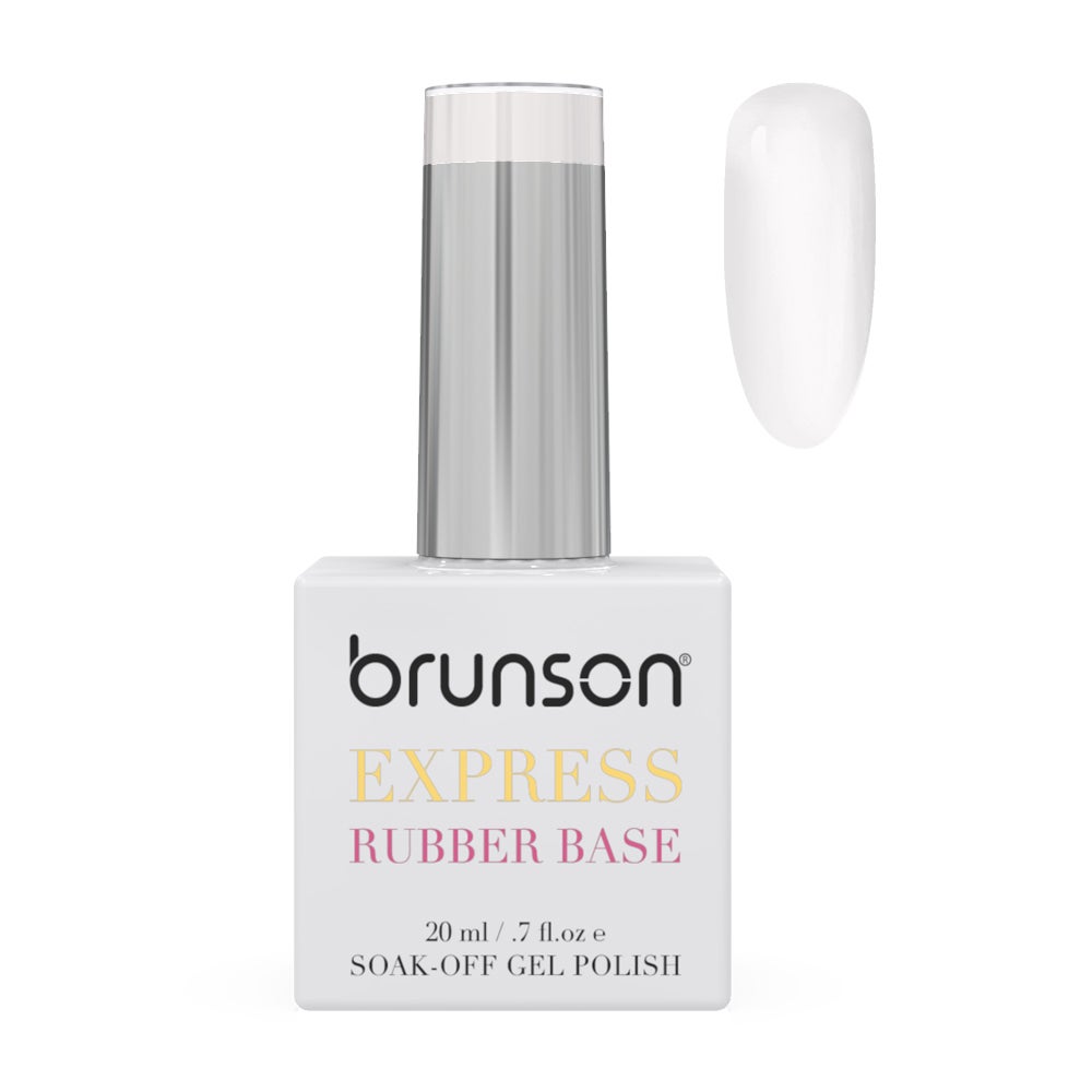 TPO free Rubber Base Gel polish 20ml Soak Off Base Coat for Nail Strengthening Long Lasting Gel Polish Base for Chip Free Shine Brittle Nails UV Rubber base Russian manicure Non Yellowing salon manicure