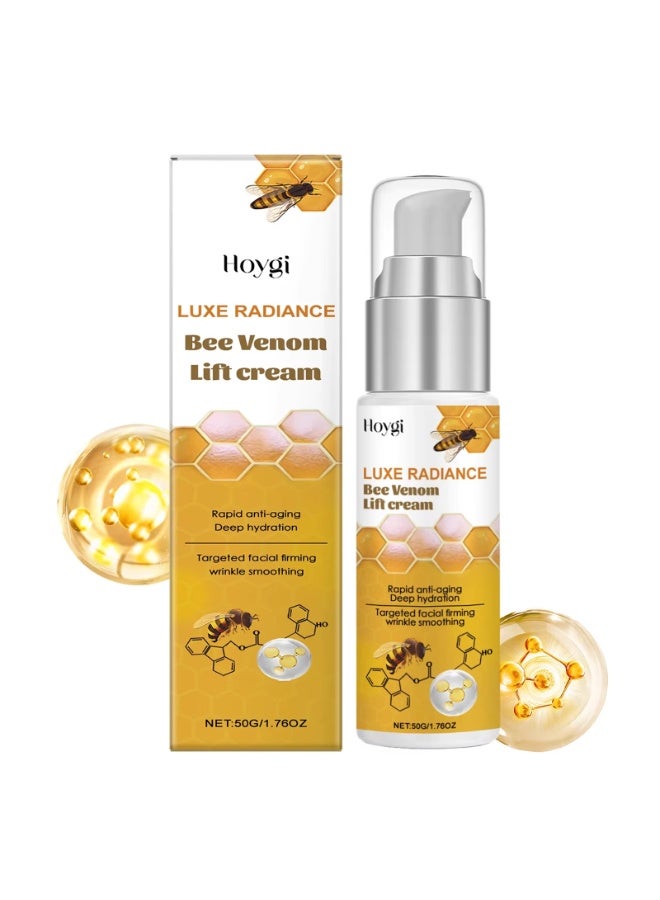 Bee Venom Cream for Face Removes Wrinkles Lifting Firming Improves Skin Sagging Tightening Nourishing Repair Facial Skin Care 50ml