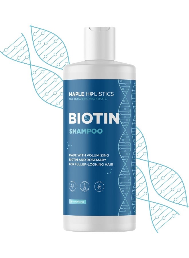 Shampoo for Thinning Hair and Hair Loss - Volumizing Biotin Shampoo for Hair Growth with Rosemary Argan Oil and Evening Primrose Oil - Sulfate Free Anti Dandruff Shampoo for Itchy Scalp and Hair Care