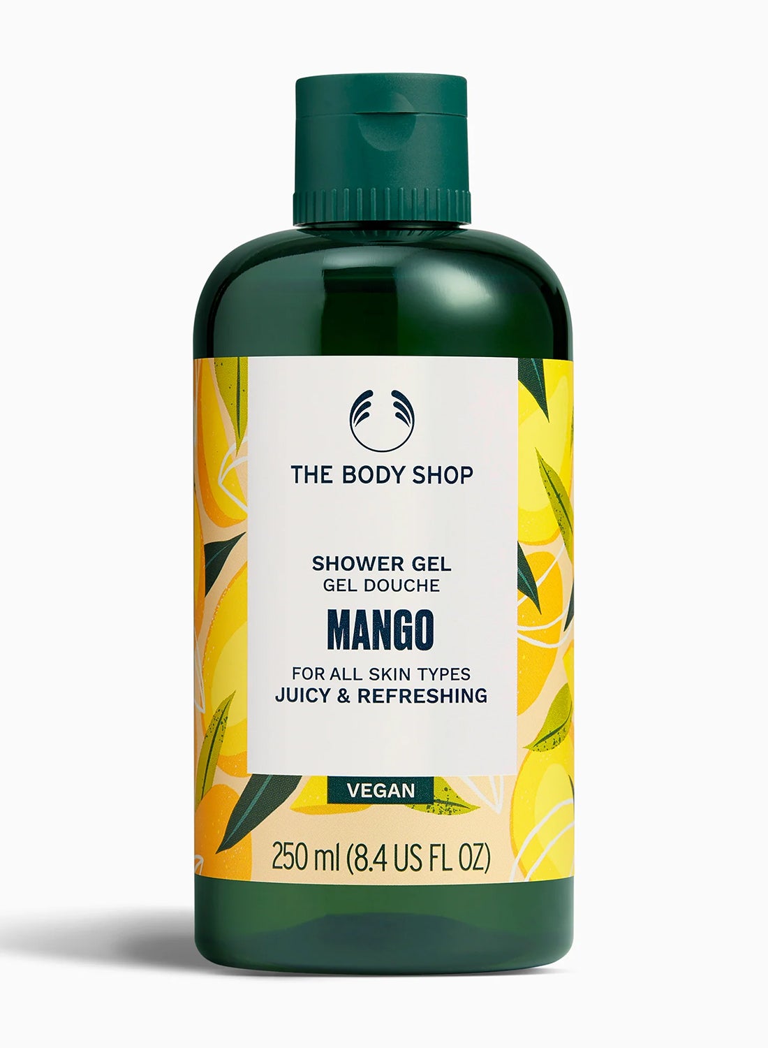 Mango Shower Gel – Foamy, Refreshing Cleanser for All Skin Types | Juicy Mango & Passion Fruit, 250 ml