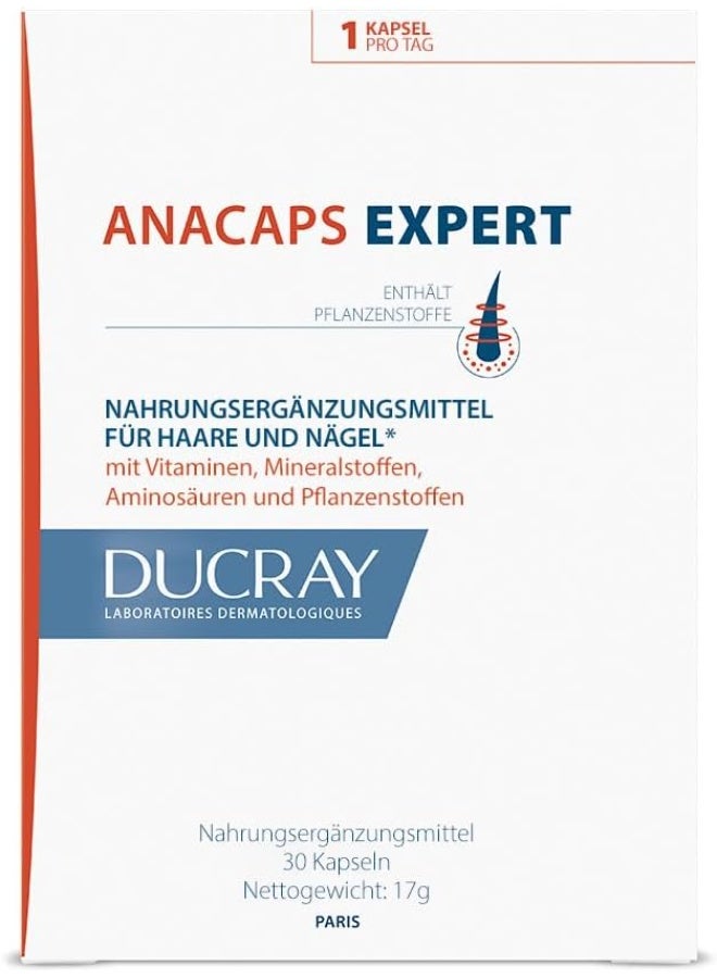 Ducray Anacaps Expert Chronic Hair Loss, 30 Capsules