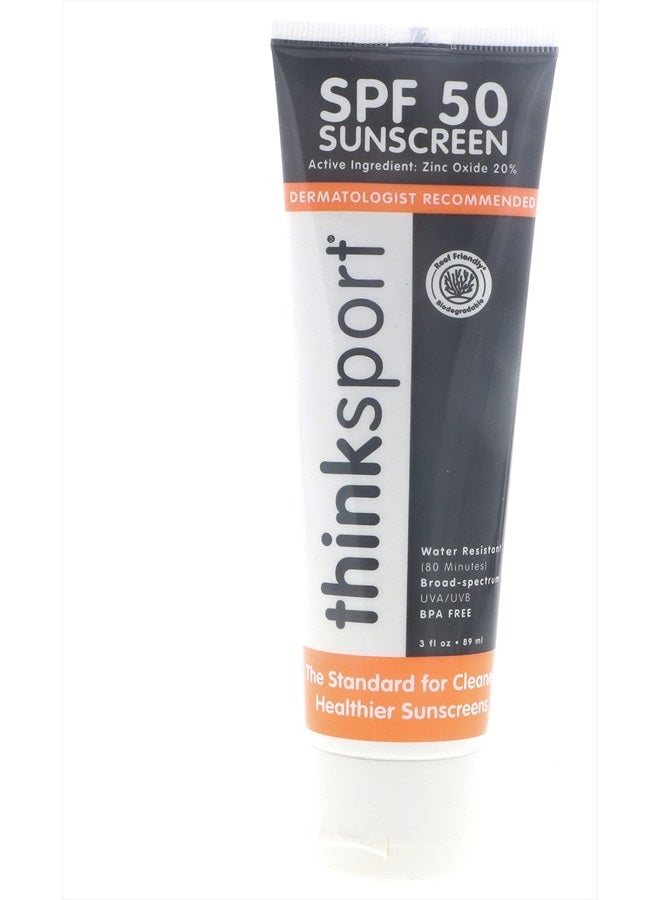 Think Sunscreen SPF 50+, 3 FZ