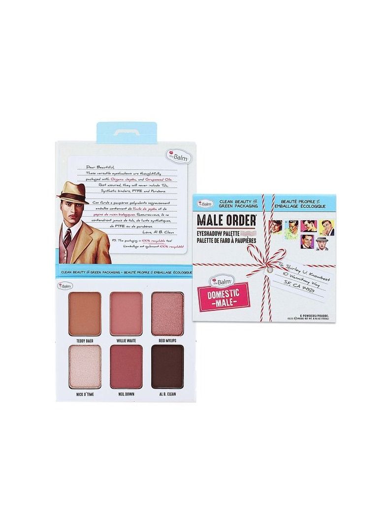 The Balm Mill Eyeshadow Palette Domask Multi Color