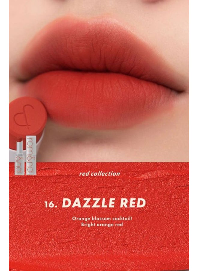 Zero Matte Lipstick16 Dazzle Red - image 2