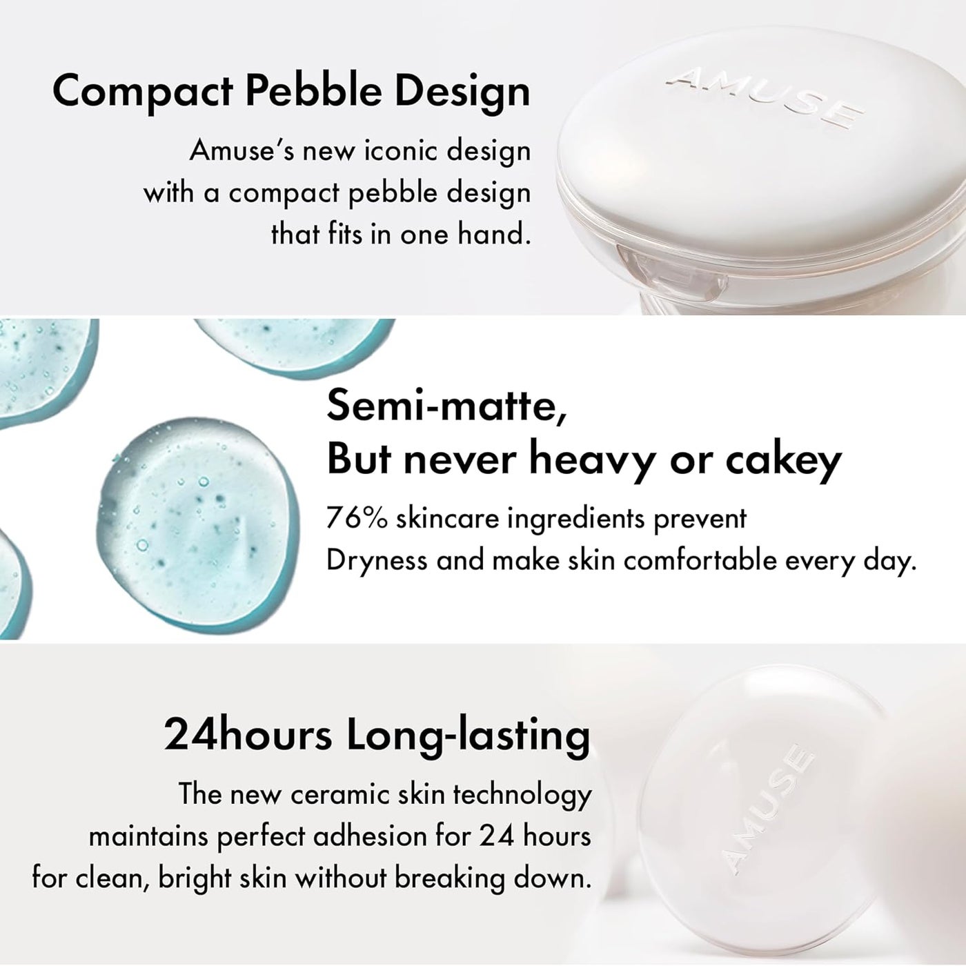 AMUSE Ceramic Skin Perfector Cushion Foundation (02 HEALTHY) - image 7