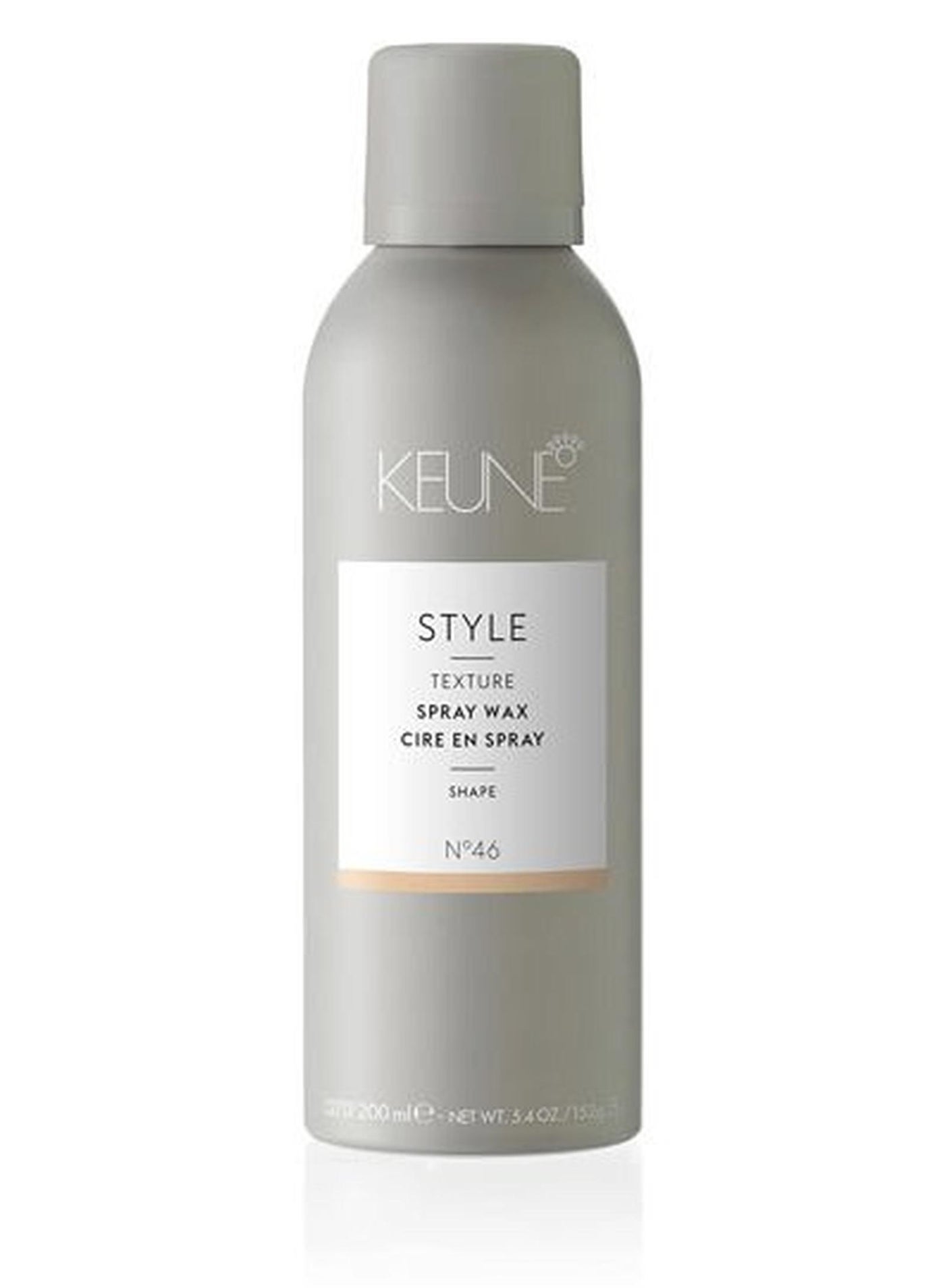 Keune Style Spray Wax for Hair Texture and Hold, Buildable Texture & Natural Shine, 6.1 Fl Oz