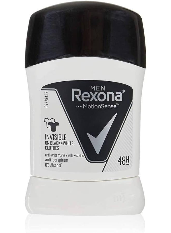 Invisible Black And White Antiperspirant Stick 50ml