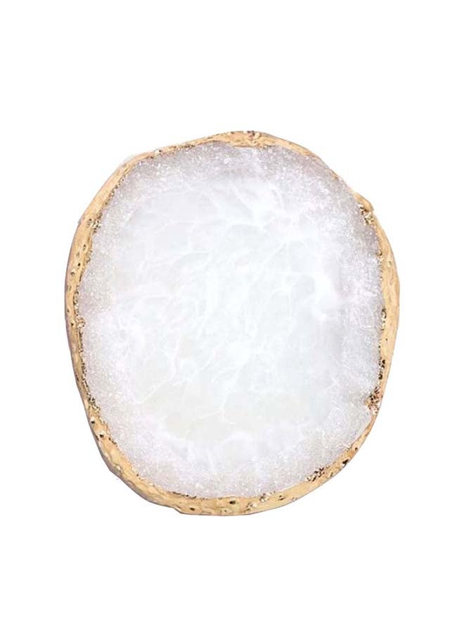 Crystal Resin Stone Transparent Colour Nail Art Glue Palette Per Piece BCDS - White