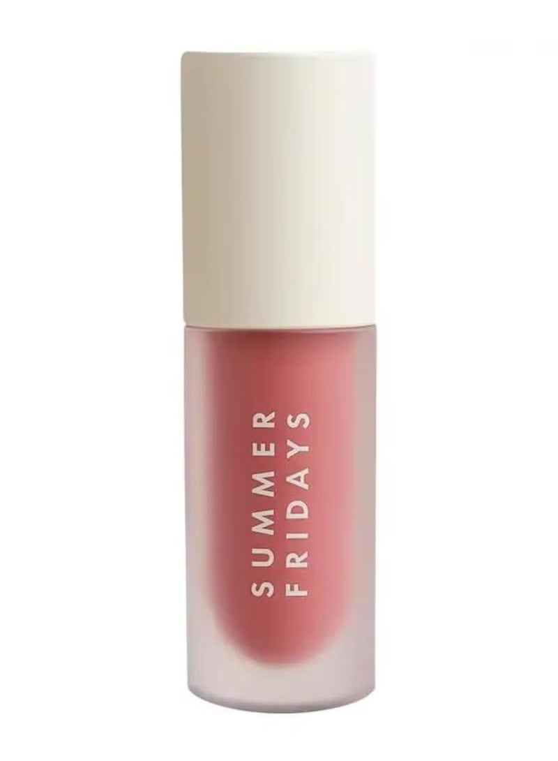 Dream Lip Oil - Tinted Lip Oil with Moisturizing Sheer Coverage, High-Shine and Deep Hydration - Non-Sticky Formula for Long-Lasting Softness - Blush Dreams (0.15 Oz)
