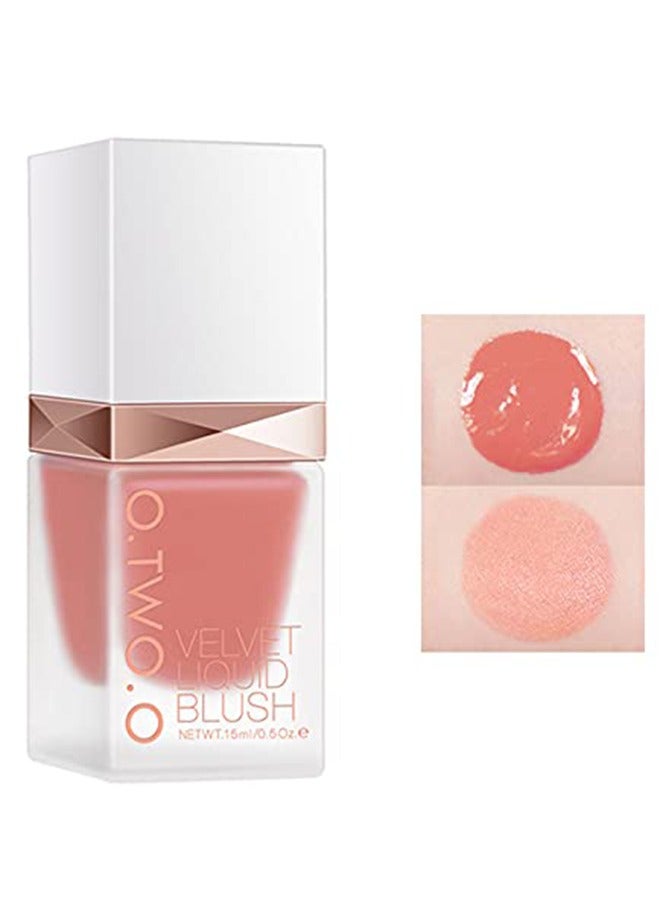 Liquid Long lasting face Blusher 05 Salmon Pink