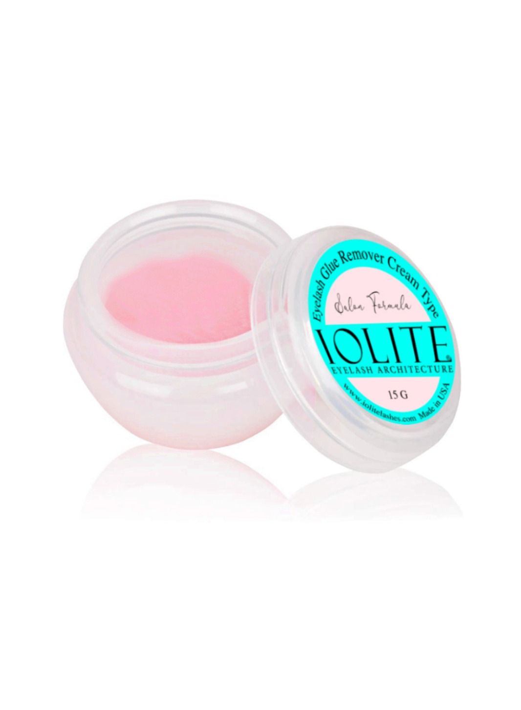 Iolite Lash Glue Remover Cream Type 15g Rose