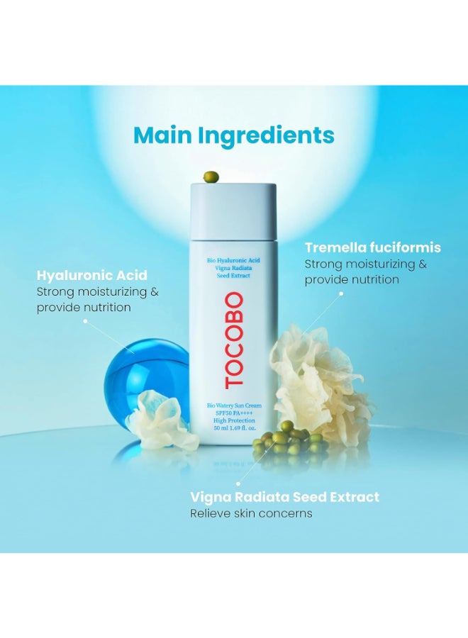 Bio Watery Sun Cream Spf50+ Pa++++ - image 3