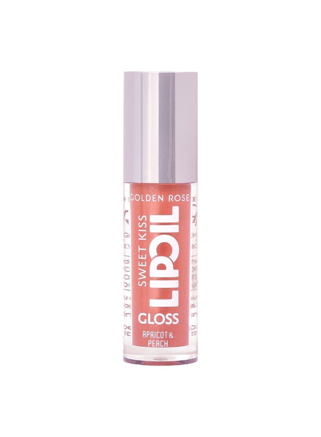 Sweet Kiss Lip Oil Gloss No:02 Apricot And Peach