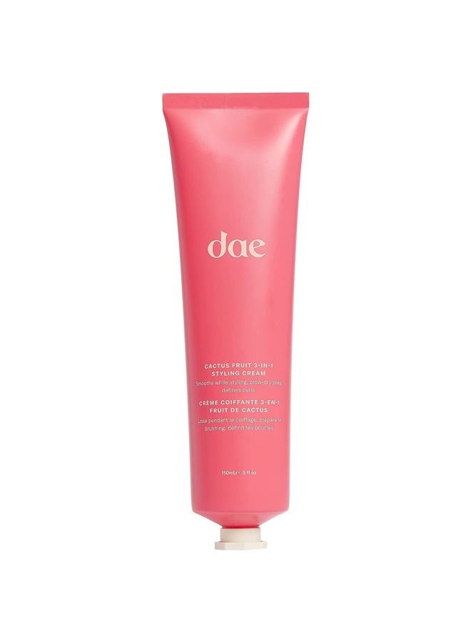 Cactus Fruit 3-In-1 Styling Cream - Smooth Styles, Prep Shiny Blowouts, Defines Curls (5 oz.)