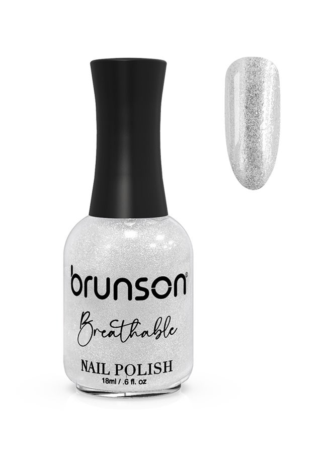 Breathable Nail Polish Halal nail polish Wudu friendly Quick-Dry Vegan long lasting but easy peel off   18ml BH346