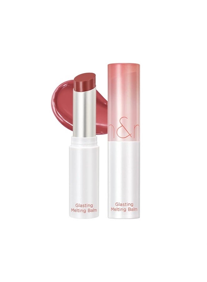 Glasting Melting Balm 3.5g, 06 KAYA FIG, Glossy, Pump Lips, Moisture, Translucent, Water Bomb, High Pigmented, Vegan